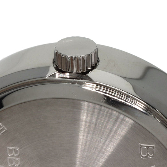 BVLGARI Watches Mechanical Automatic BB38BSLD Stainless Steel, Leather Silver Bulgari Bulgari black dial mens Used Authentic