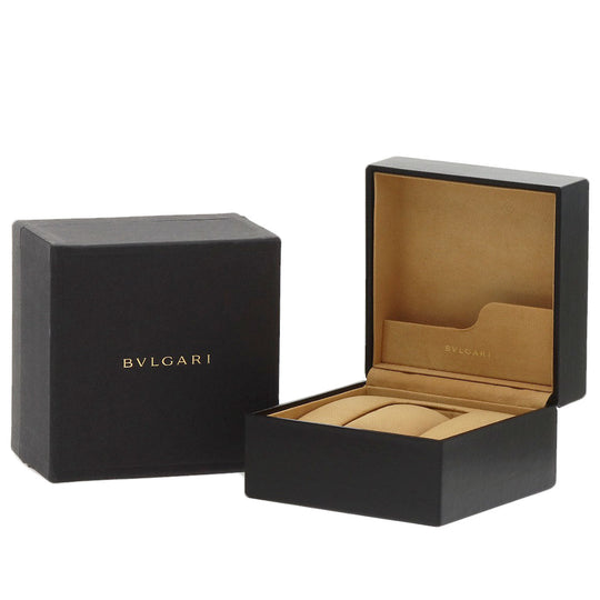 BVLGARI Watches Mechanical Automatic BB38BSLD Stainless Steel, Leather Silver Bulgari Bulgari black dial mens Used Authentic