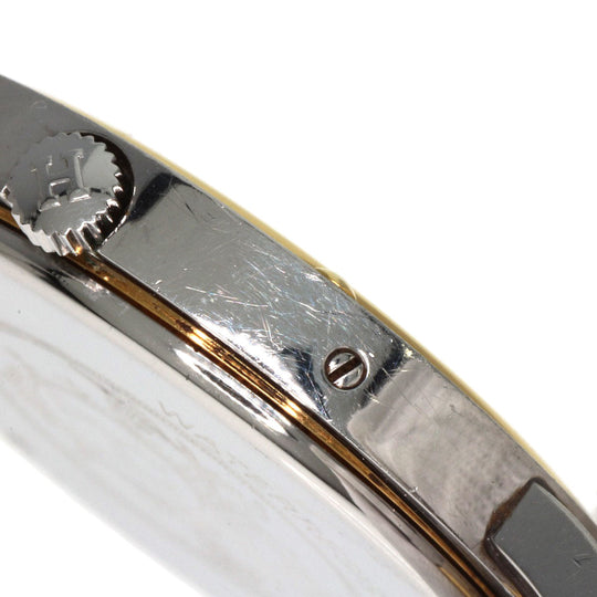 HERMES Watches Quartz Stainless Steel , SSxGP gold Clipper Old Belt cream dial mens Used Authentic