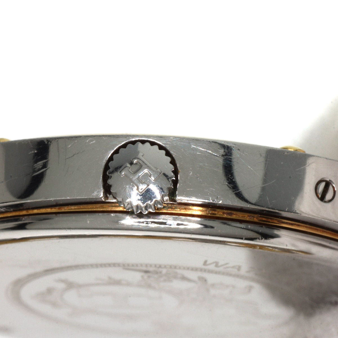 HERMES Watches Quartz Stainless Steel , SSxGP gold Clipper Old Belt cream dial mens Used Authentic
