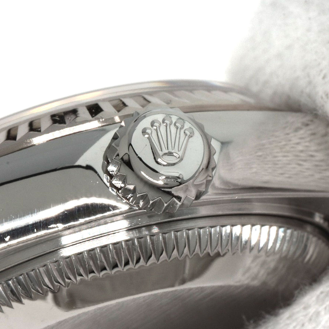 ROLEX Watches Mechanical Automatic 79174NRD Stainless Steel , Stainless Steel , K18WG Silver Datejust shell dial Women Used Authentic