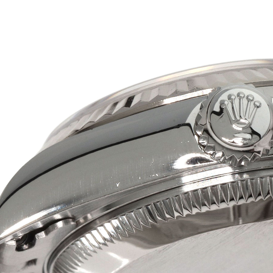 ROLEX Watches Mechanical Automatic 79174NRD Stainless Steel , Stainless Steel , K18WG Silver Datejust shell dial Women Used Authentic