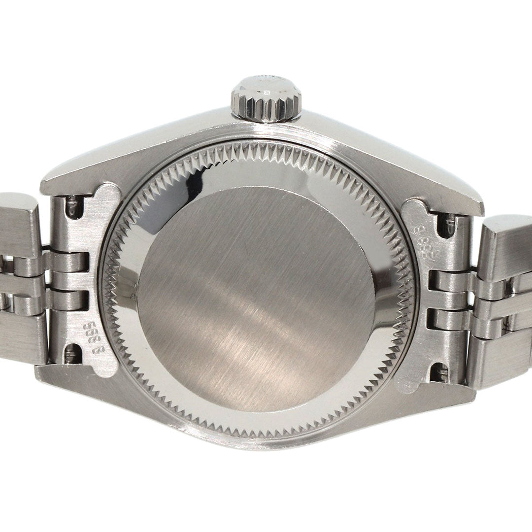 ROLEX Watches Mechanical Automatic 79174NRD Stainless Steel , Stainless Steel , K18WG Silver Datejust shell dial Women Used Authentic