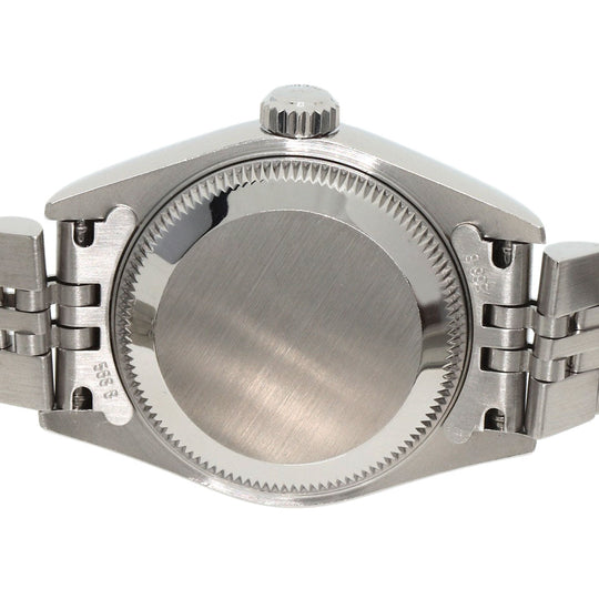 ROLEX Watches Mechanical Automatic 79174NRD Stainless Steel , Stainless Steel , K18WG Silver Datejust shell dial Women Used Authentic