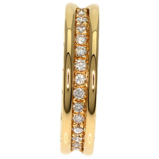 BVLGARI Ring 18K Yellow Gold gold B-zero1 B-zero One 1 Band Diamond #49 Women Used Authentic