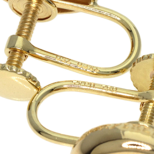 TIFFANY&Co. Earring 18K Yellow Gold gold Bean Women Used Authentic