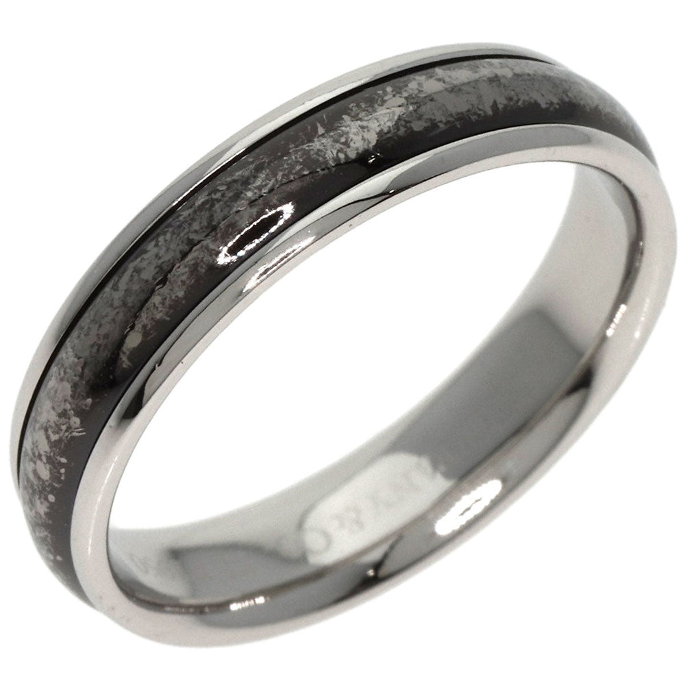 TIFFANY&Co. Ring PT950 Silver Double line
