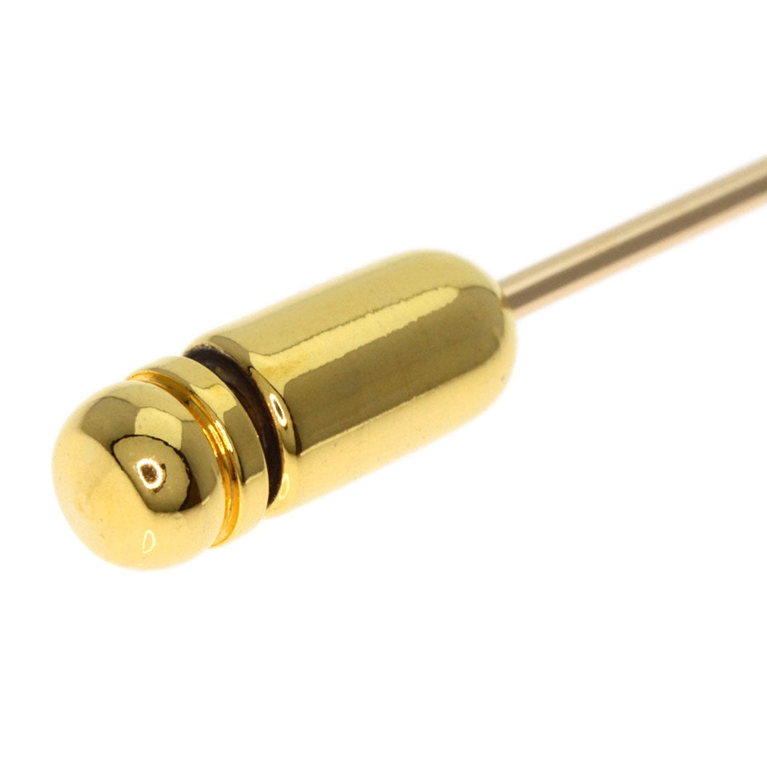 MIKIMOTO Brooch 18K Yellow Gold gold Pearl Diamond Pin Brooch Women Used Authentic