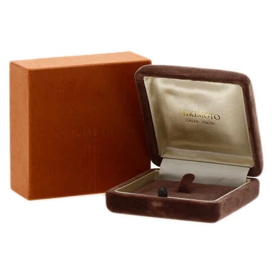 MIKIMOTO Brooch 18K Yellow Gold gold Pearl Diamond Pin Brooch Women Used Authentic