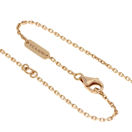 Van Cleef & Arpels Necklace 18K Pink Gold gold Vintage Alhambra Pink Sable Women Used Authentic
