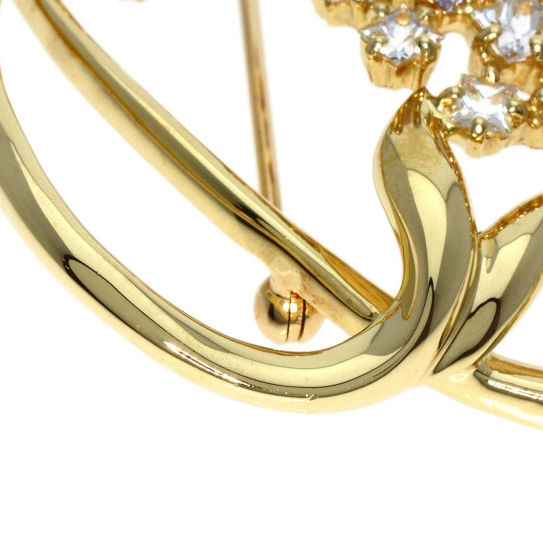 JUNE Brooch 18K Yellow Gold gold sapphire
