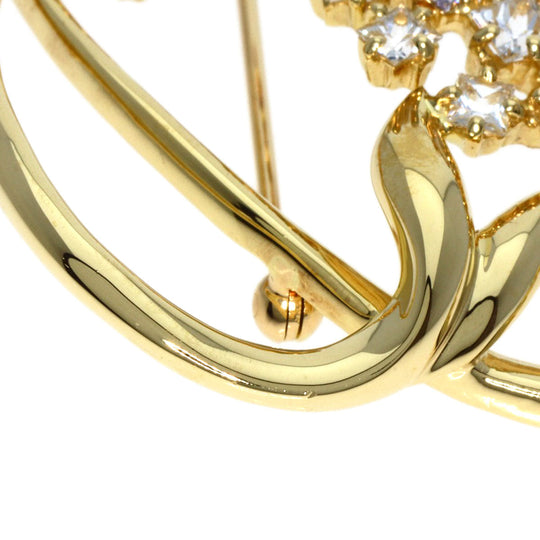 JUNE Brooch 18K Yellow Gold gold sapphire