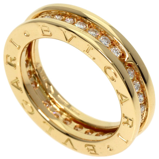 BVLGARI Ring 18K Yellow Gold gold B-zero1 B-zero One 1 Band Diamond #49