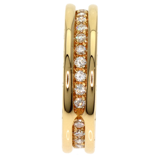 BVLGARI Ring 18K Yellow Gold gold B-zero1 B-zero One 1 Band Diamond #49