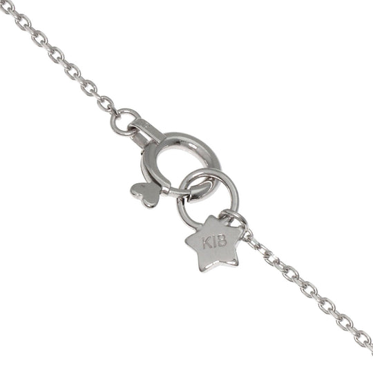 STAR JEWELRY bracelet K18WG Silver diamond Women Used Authentic