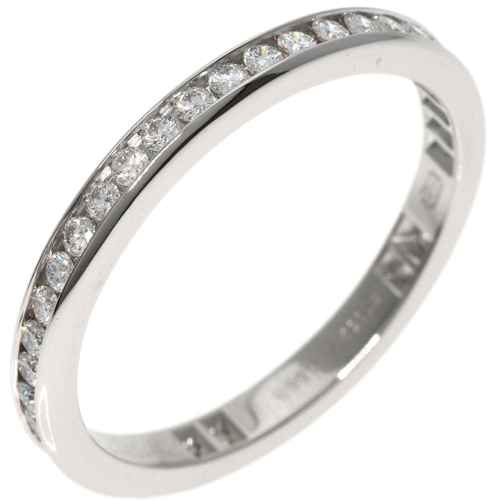 HARRY WINSTON Ring PT950 Silver Full eternity channel setting diamonds unisex(Unisex) Used Authentic
