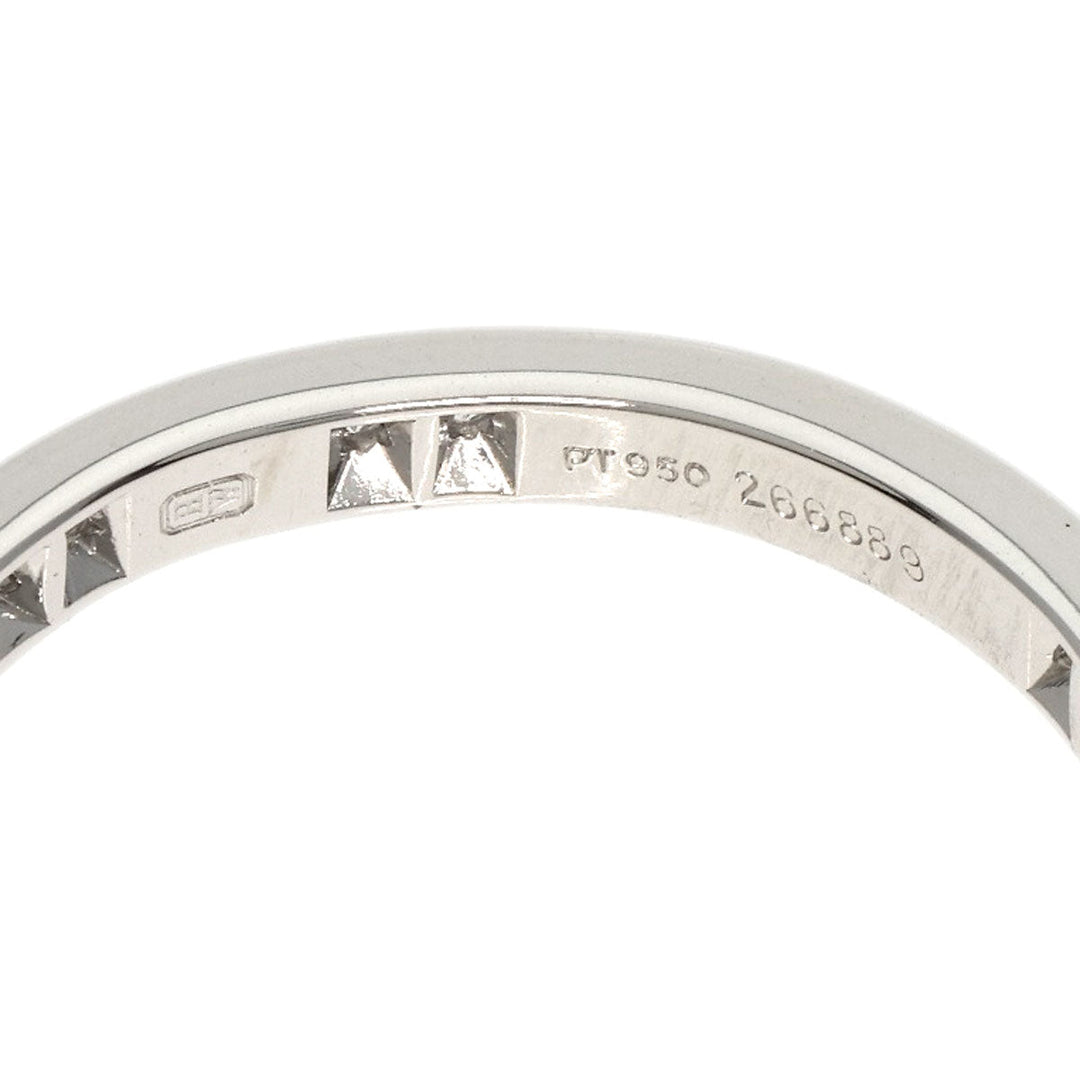 HARRY WINSTON Ring PT950 Silver Full eternity channel setting diamonds unisex(Unisex) Used Authentic