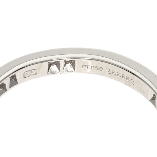 HARRY WINSTON Ring PT950 Silver Full eternity channel setting diamonds unisex(Unisex) Used Authentic