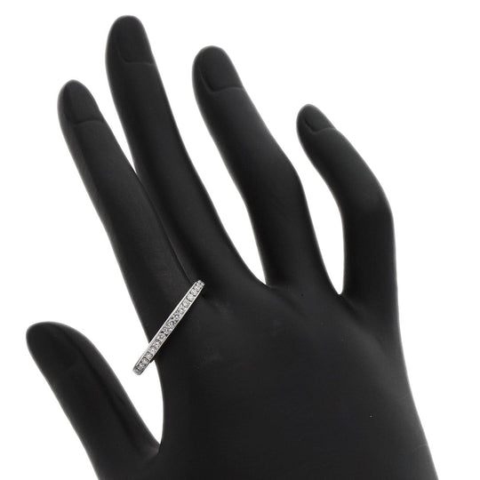 HARRY WINSTON Ring PT950 Silver Full eternity channel setting diamonds unisex(Unisex) Used Authentic