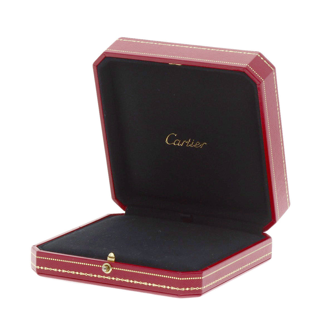 CARTIER Necklace K18WG Silver Destiny Diamond