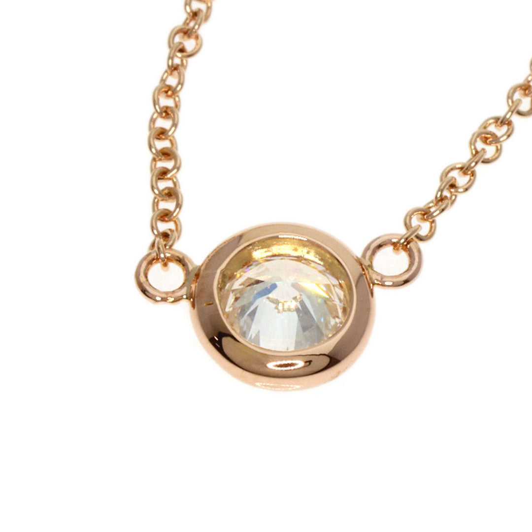 TIFFANY&Co. Necklace 18K Pink Gold gold By the yard diamond