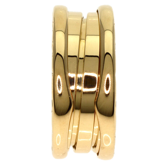 BVLGARI Ring 18K Yellow Gold gold B-zero1 B-zero One 2 Band #49 Women Used Authentic