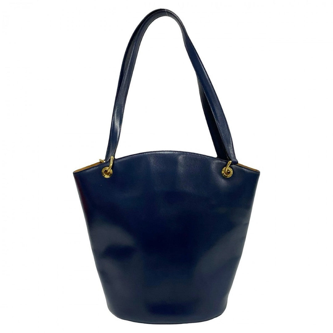 Dior Tote Bag leather Navy