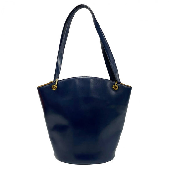 Dior Tote Bag leather Navy