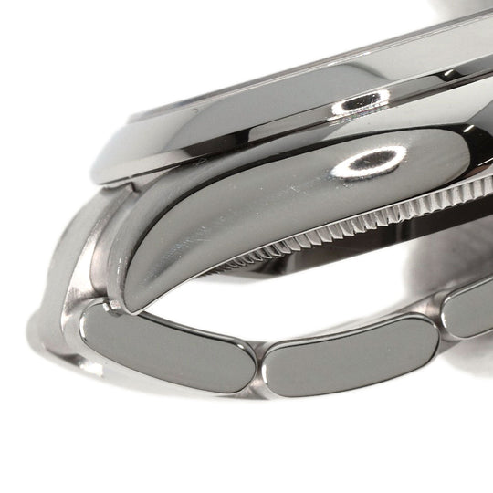 ROLEX Watches Mechanical Automatic 177200 Stainless Steel , Stainless Steel Silver Oyster Perpetual 31 black dial Boys Used Authentic