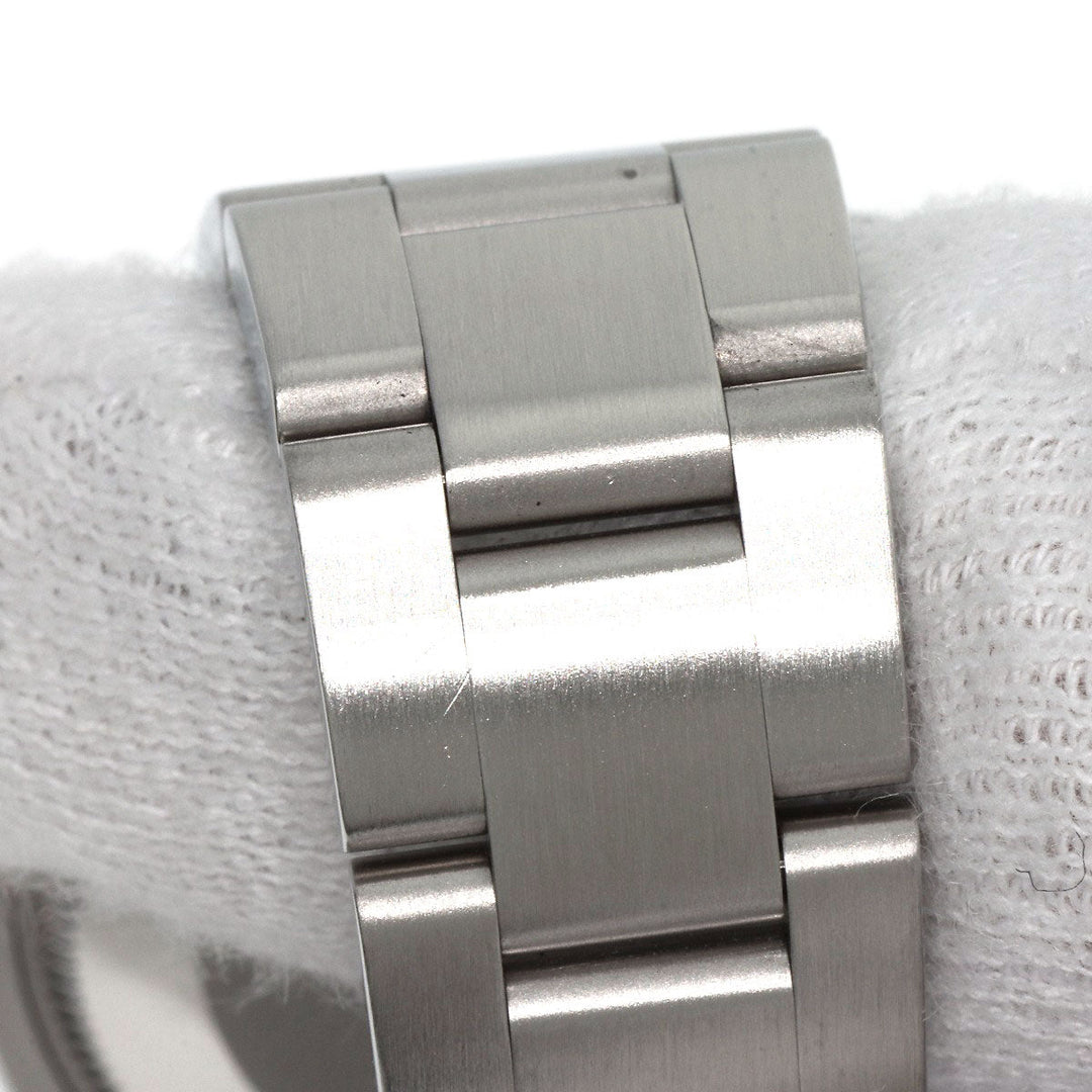 ROLEX Watches Mechanical Automatic 177200 Stainless Steel , Stainless Steel Silver Oyster Perpetual 31 black dial Boys Used Authentic