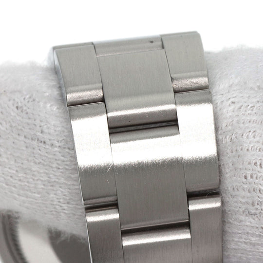 ROLEX Watches Mechanical Automatic 177200 Stainless Steel , Stainless Steel Silver Oyster Perpetual 31 black dial Boys Used Authentic