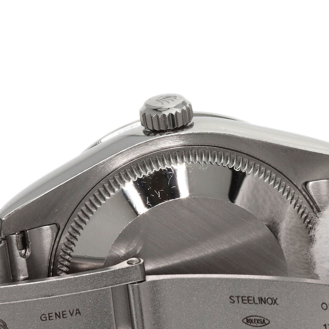 ROLEX Watches Mechanical Automatic 177200 Stainless Steel , Stainless Steel Silver Oyster Perpetual 31 black dial Boys Used Authentic