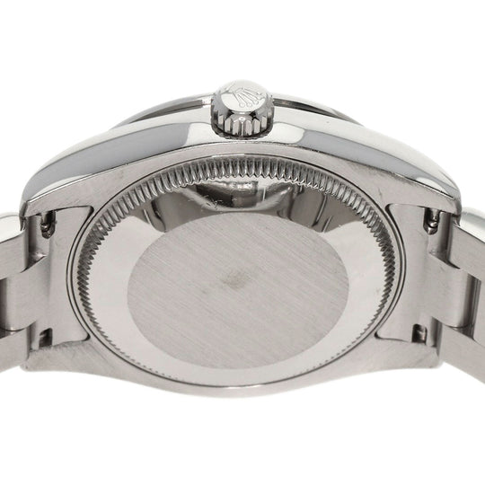 ROLEX Watches Mechanical Automatic 177200 Stainless Steel , Stainless Steel Silver Oyster Perpetual 31 black dial Boys Used Authentic