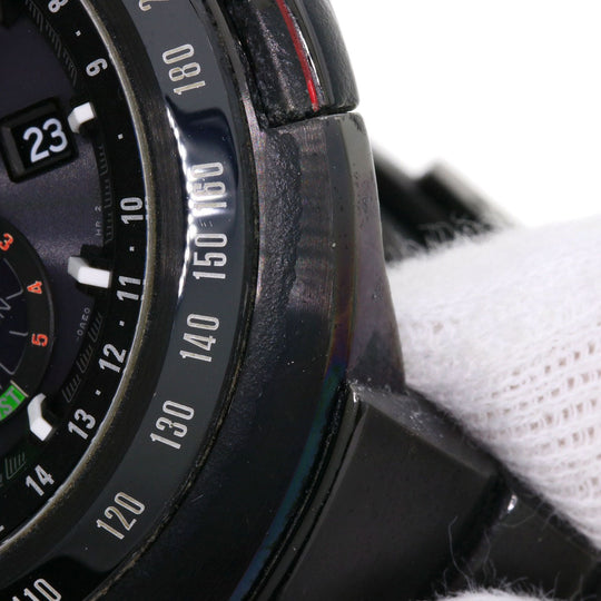 SEIKO Watches Solar Powered Radio Watch SBXB121 Titanium Ceramic , Titanium Ceramic black Astron Giugiaro Design Limited Edition 3000 pieces black dial mens Used Authentic