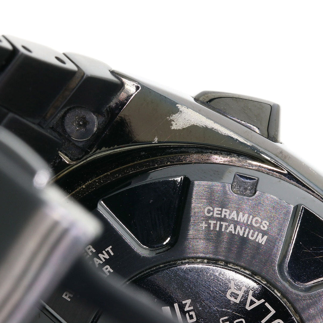 SEIKO Watches Solar Powered Radio Watch SBXB121 Titanium Ceramic , Titanium Ceramic black Astron Giugiaro Design Limited Edition 3000 pieces black dial mens Used Authentic