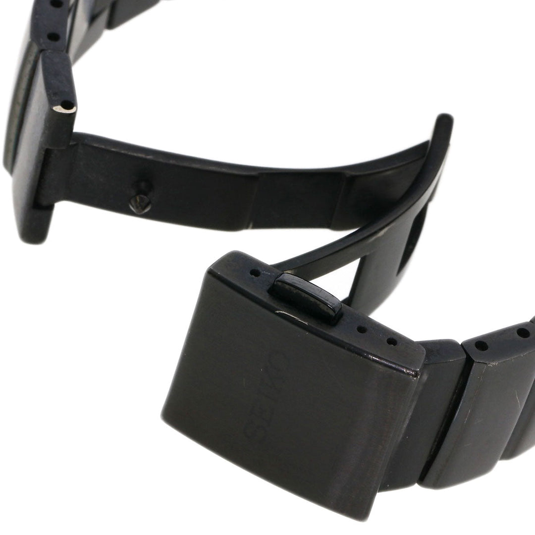 SEIKO Watches Solar Powered Radio Watch SBXB121 Titanium Ceramic , Titanium Ceramic black Astron Giugiaro Design Limited Edition 3000 pieces black dial mens Used Authentic