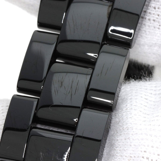 CHANEL Watches Mechanical Automatic H5699 ceramic black Caliber 12.1 J12 1.5" H5699 current model black dial mens(Unisex) Used Authentic
