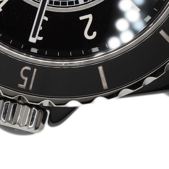 CHANEL Watches Mechanical Automatic H5699 ceramic black Caliber 12.1 J12 1.5" H5699 current model black dial mens(Unisex) Used Authentic