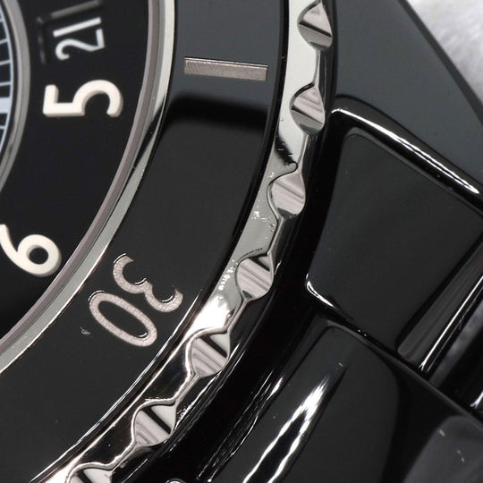 CHANEL Watches Mechanical Automatic H5699 ceramic black Caliber 12.1 J12 1.5" H5699 current model black dial mens(Unisex) Used Authentic