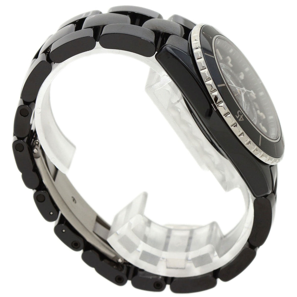 CHANEL Watches Mechanical Automatic H5699 ceramic black Caliber 12.1 J12 1.5" H5699 current model black dial mens(Unisex) Used Authentic