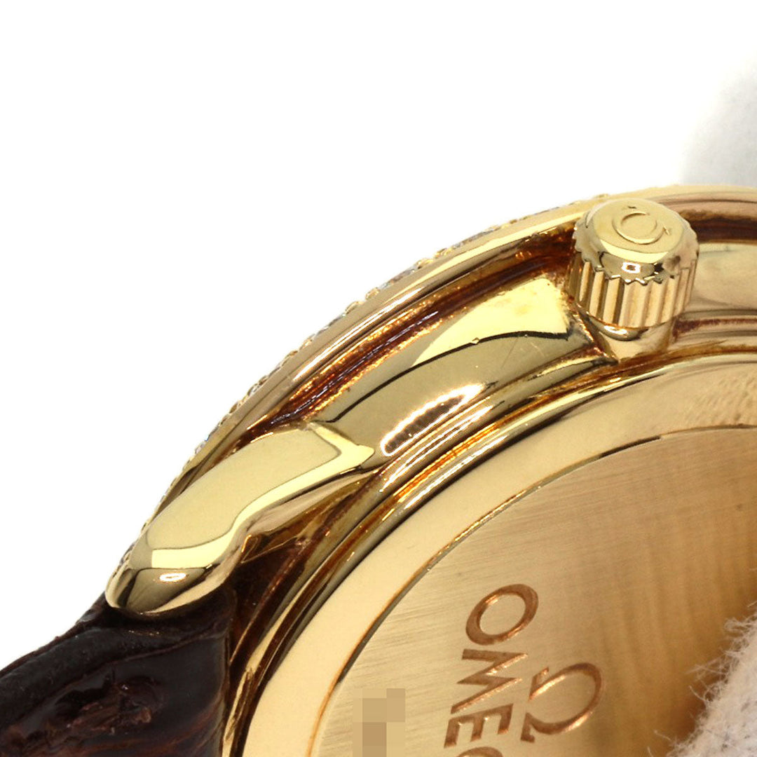 OMEGA Watches Quartz 5951055 18K Yellow Gold gold De Ville White shell dial