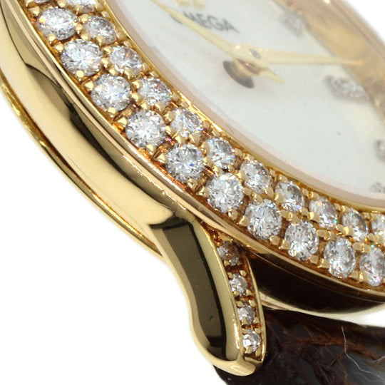 OMEGA Watches Quartz 5951055 18K Yellow Gold gold De Ville White shell dial