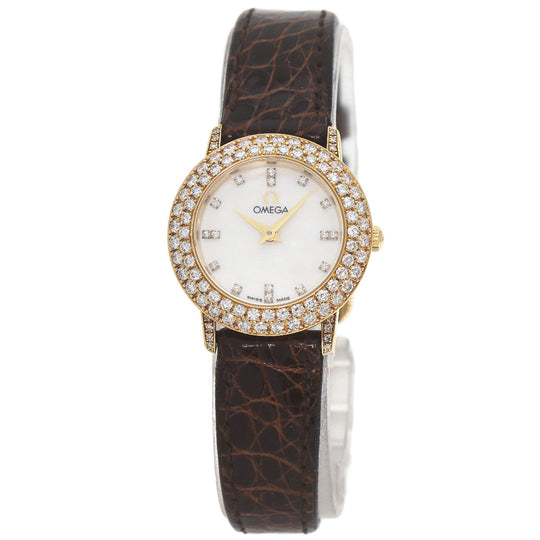 OMEGA Watches Quartz 5951055 18K Yellow Gold gold De Ville White shell dial