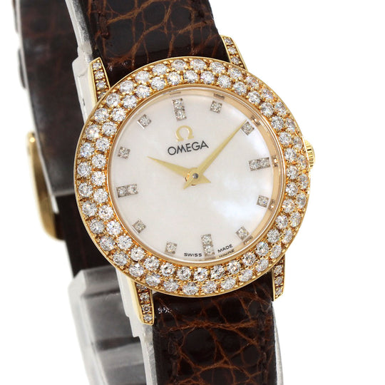 OMEGA Watches Quartz 5951055 18K Yellow Gold gold De Ville White shell dial