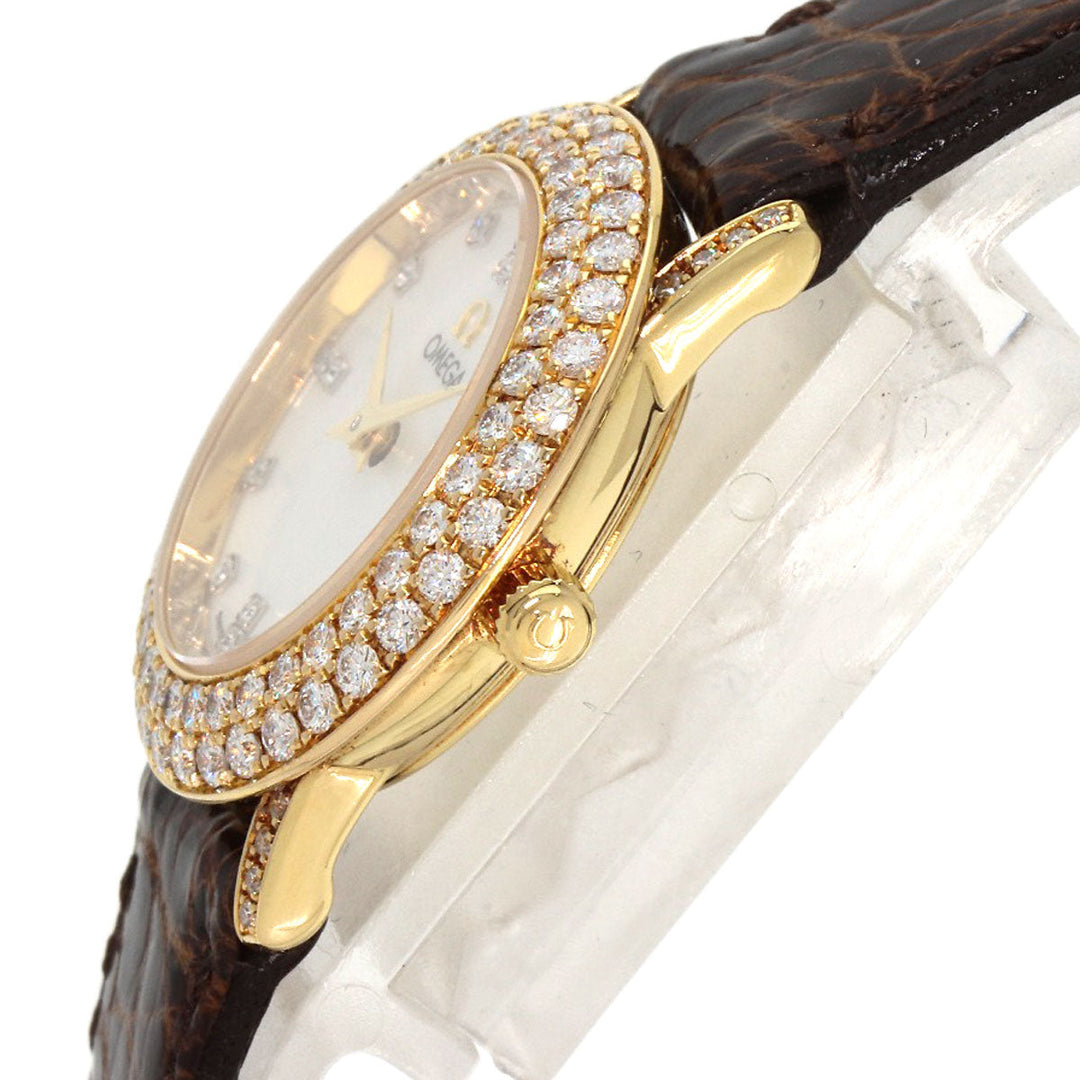 OMEGA Watches Quartz 5951055 18K Yellow Gold gold De Ville White shell dial