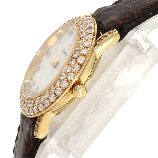 OMEGA Watches Quartz 5951055 18K Yellow Gold gold De Ville White shell dial