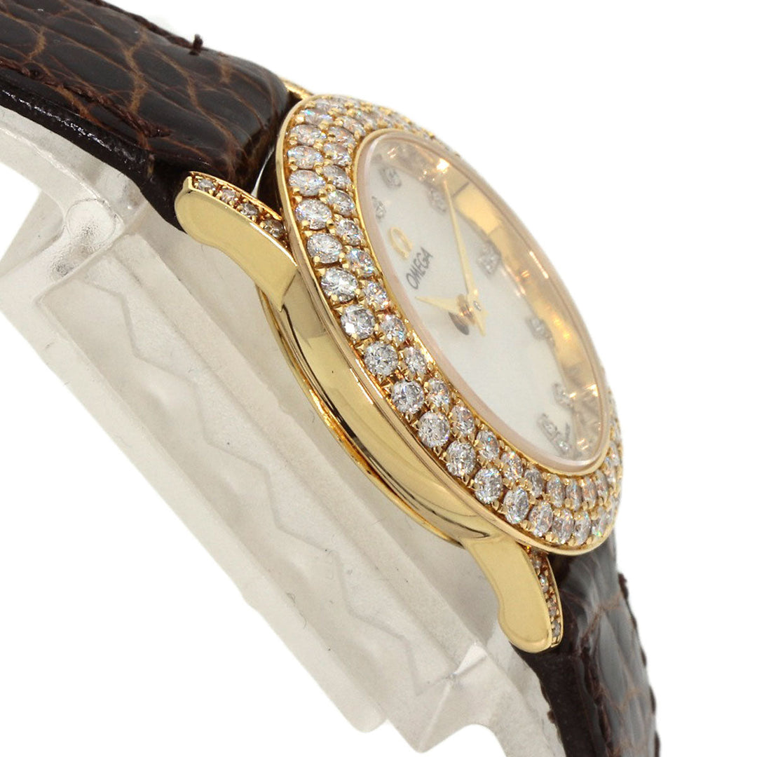 OMEGA Watches Quartz 5951055 18K Yellow Gold gold De Ville White shell dial