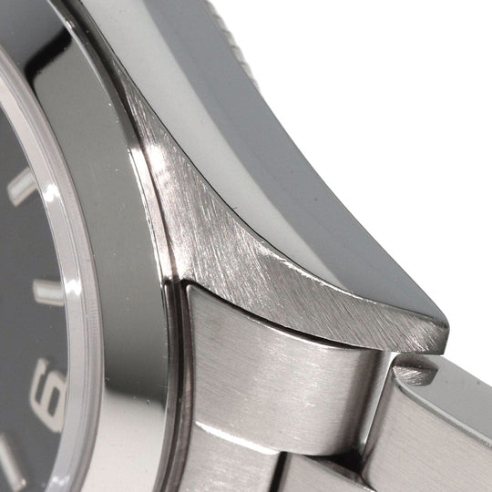 ROLEX Watches Mechanical Automatic 76080 Stainless Steel , Stainless Steel Silver Oyster perpetual black dial Women Used Authentic