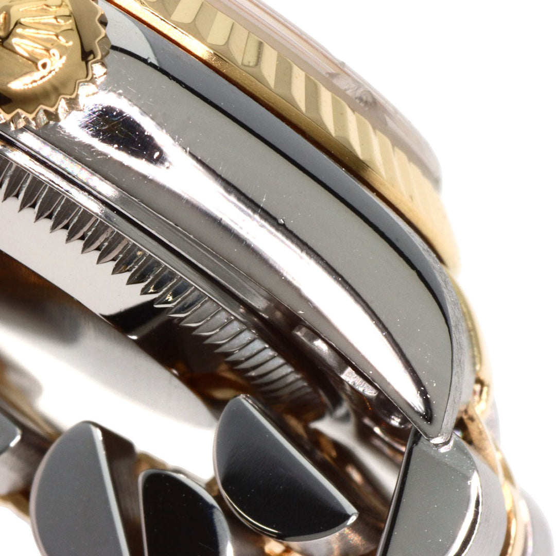ROLEX Watches Mechanical Automatic 69173G Stainless Steel Silver Datejust 10P Diamond gold dial