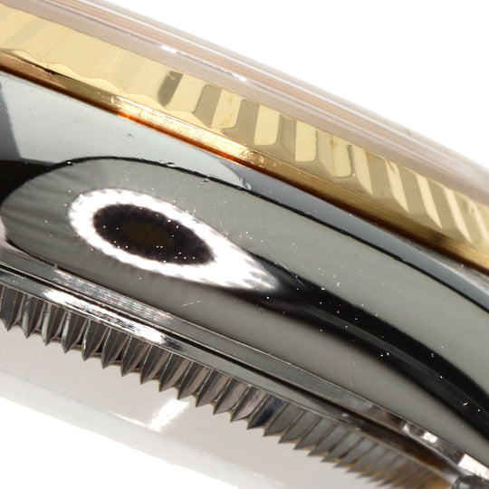 ROLEX Watches Mechanical Automatic 69173G Stainless Steel Silver Datejust 10P Diamond gold dial